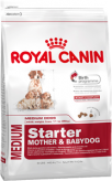 Royal Canin Medium Starter (Медиум стартер) Для щенков средних размеров в период отъема до 2-месячного возраста.  Для сук в последней трети беременности и во время лактации.