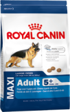 Royal Canin Maxi Adult 5+ (Макси эдалт+5) Полнорационный сухой корм для взрослых собак крупных размеров (вес собаки от 26 до 44 кг) в возрасте от 5 до 8 лет.