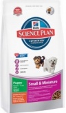 Hill's -Science Plan Puppy Small&Miniature (Хиллс -Сайнс план паппи смол энд миниатюр) Супер-премиум корм для щенков малых и миниатюрных пород со вкусом индейки и курицы.