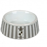 Миска "TRIXIE" керамическая "Dog Princess" (серо-белая)